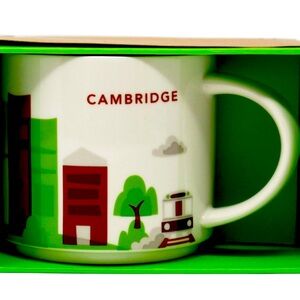 Retired Starbucks You Are Here Collection Cambridge